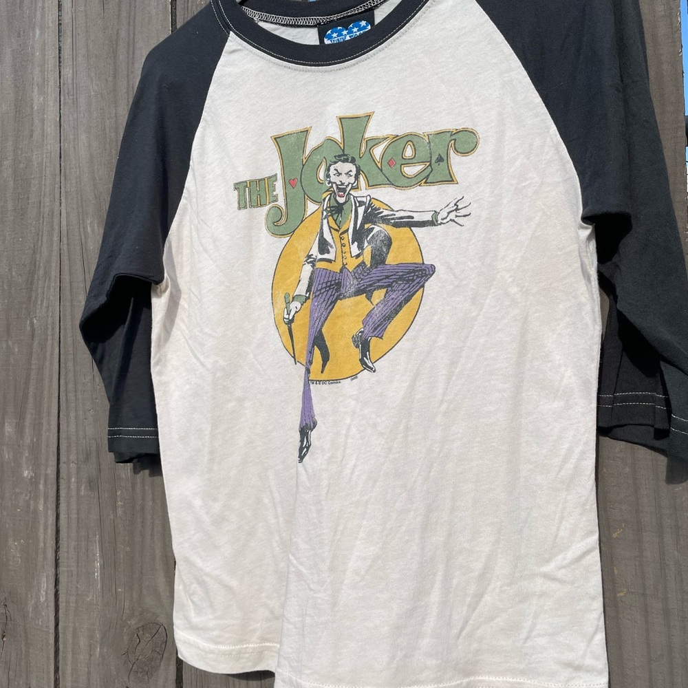 Y2k JUNKFOOD The Joker Raglan baseball tee - Picture 17 of 17